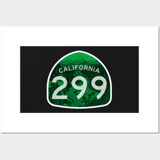 California Highway 299 Posters and Art